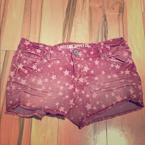 Women’s Mossimo magenta denim shorts